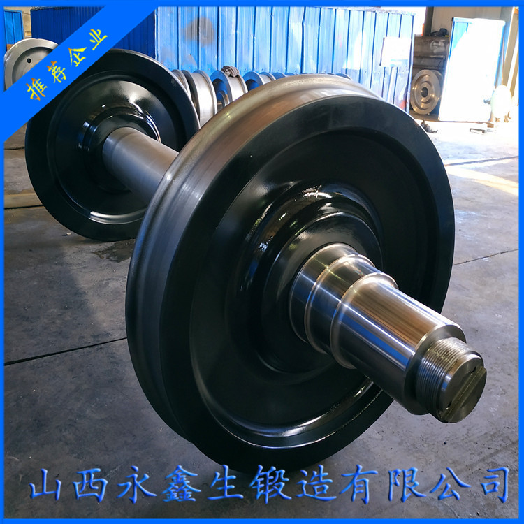 锻造冷却机托轮轴锻件毛坯