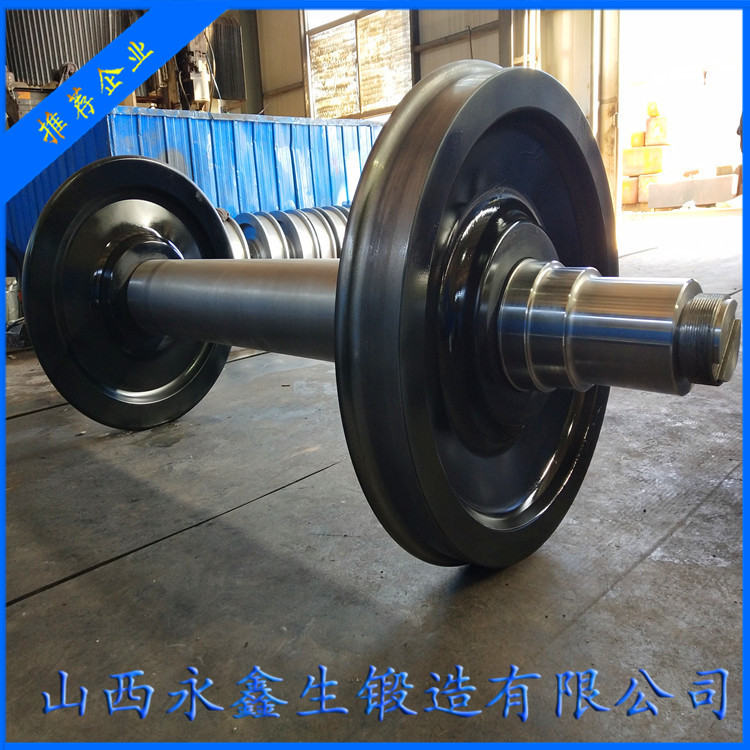 锻造工业回转窑托轮轴锻件毛坯